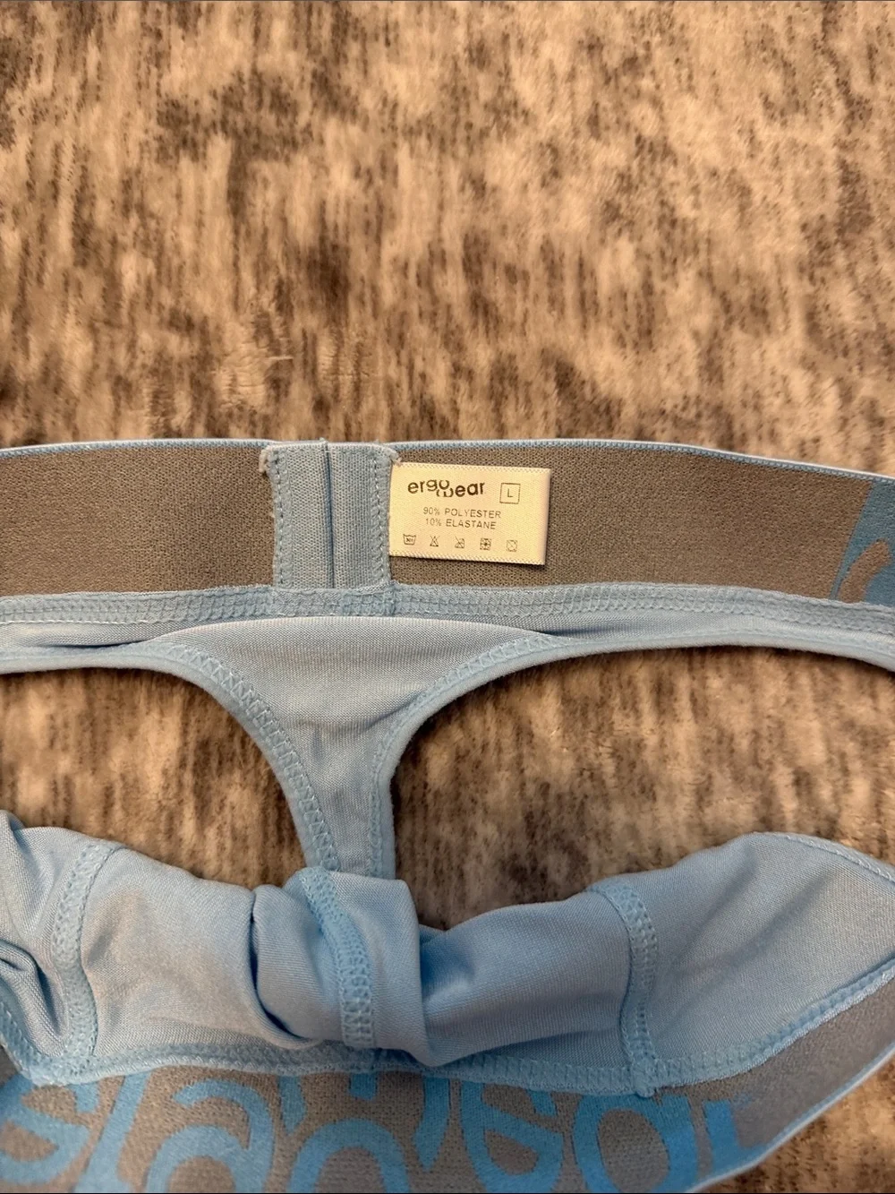 Ergowear Light Blue Thong